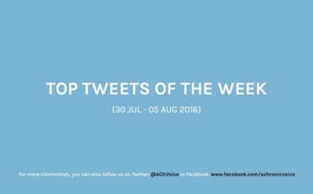 A Chronic Voice: Top Tweets of the Week (30 Jul - 05 Aug 2016)