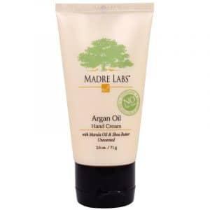 Madre Labs, Argan Oil Hand Cream with Marula & Coconut Oils plus Shea Butter, Soothing and Unscented, 2.5 oz (71 g)
