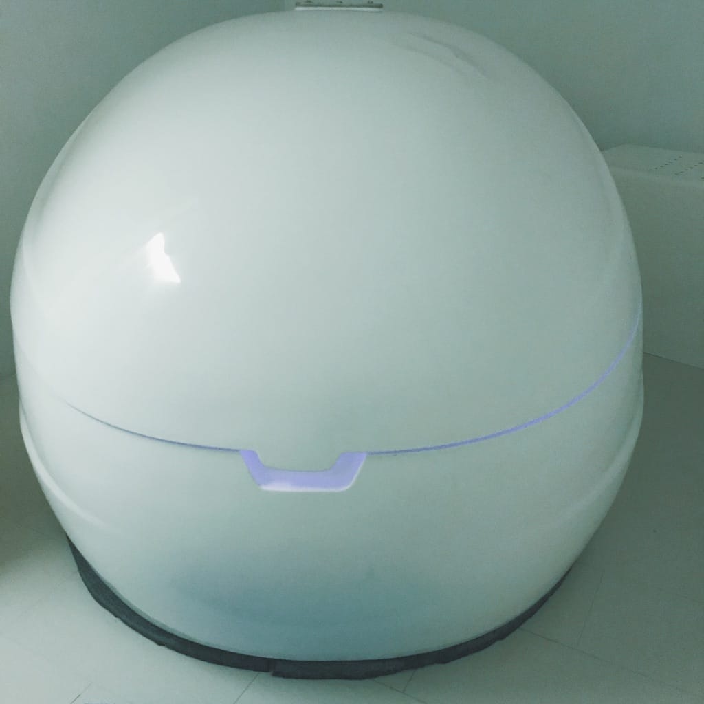 Flotation Pod at Palm Avenue Float Club - A Chronic Voice