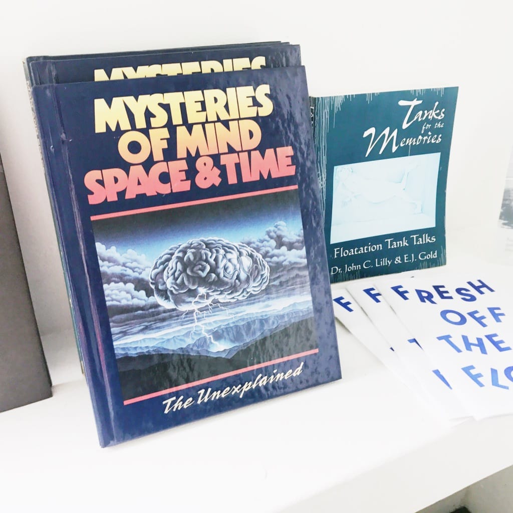 Books on Flotation at Palm Avenue Float Club Singapore - A Chronic Voice