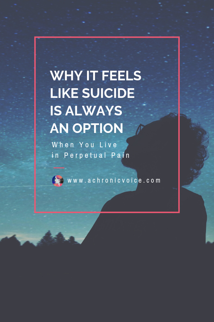 Why it Feels Like Suicide is Always an Option Pinterest Image