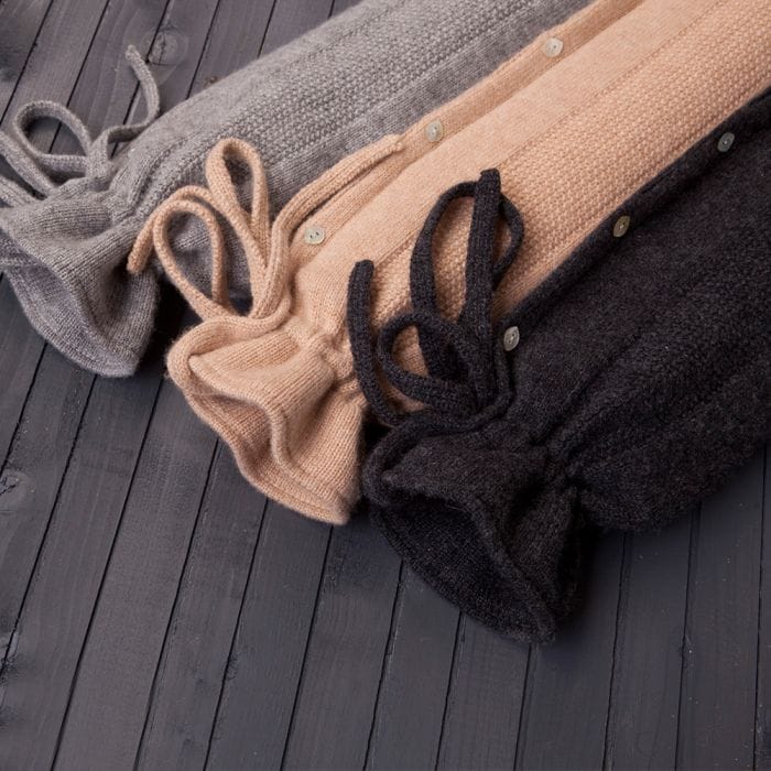 YuYu Bottle - Softest Grade A cashmere cover sourced from Inner Mongolia, using an ethical and traditional combing process.