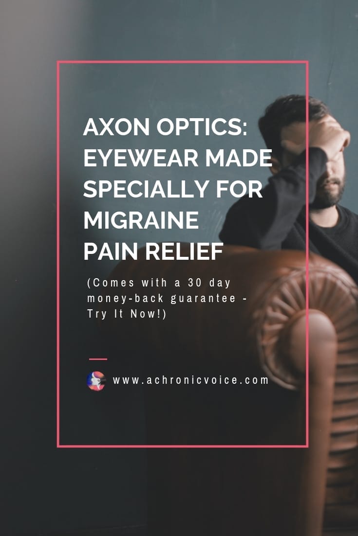 Axon Optics' use FL-41 filters on their glasses & contact lens, which help to block out migraine inducing lights. Comes in a variety of stylish frames. Click to find out more or pin to save and share. ////////// Migraines / Chronic Pain / Pain Management & Pain Relief / Glasses & Contact Lens / Health & Wellness / Axon Optics /  Spoonie #ChronicIllness #ChronicPain #Migraine #PainRelief #PainManagement