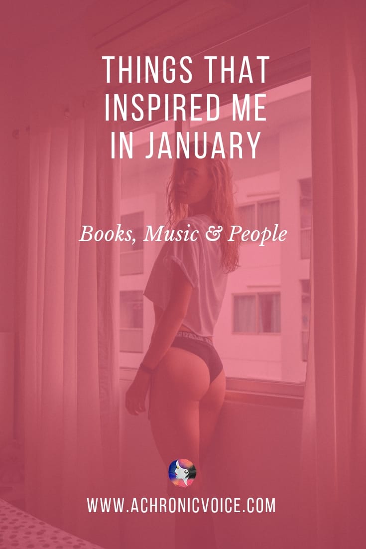 Now that we’ve dived into the new year, what are some of your favourite things that you’ve kickstarted it with? Here are some of mine from January! Click to check them out, or pin to save and share. ////////// Health & Wellness / January Inspiration / Chronic Life / Spoonie / People / Books / Meetup / Support Groups / Beauty / Health / Music #ChronicIllness #spoonie #music #books #january #inspiration
