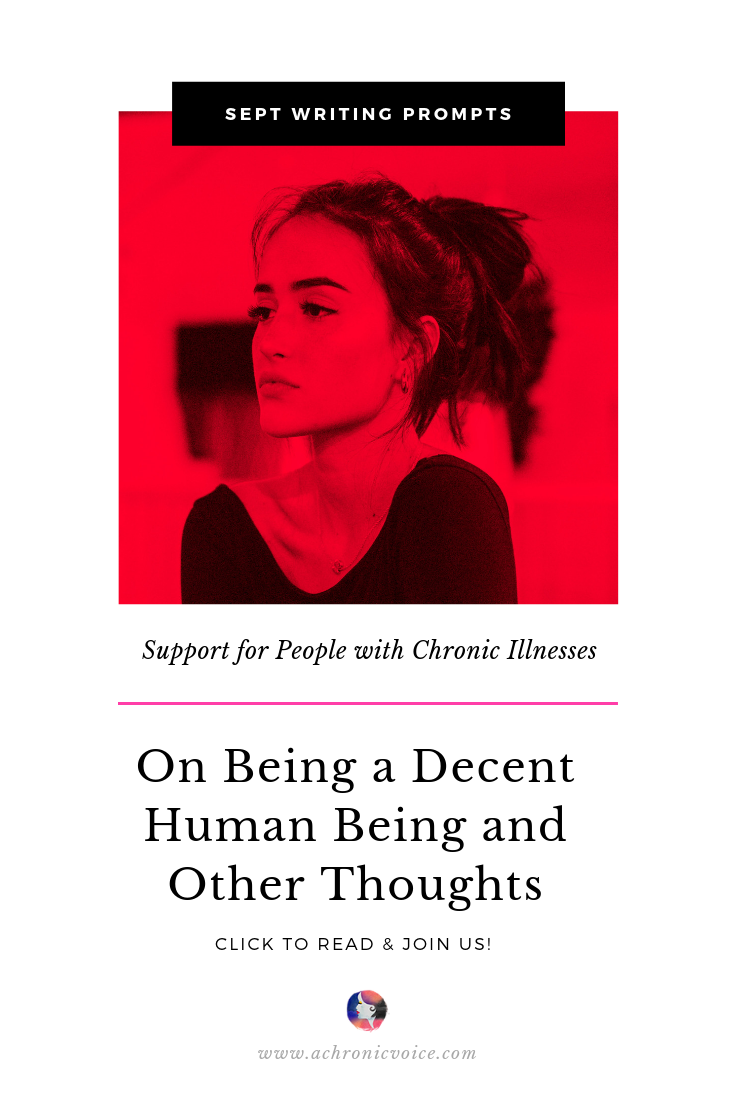 On Being a Decent Human Being and Other Thoughts Pinterest Image
