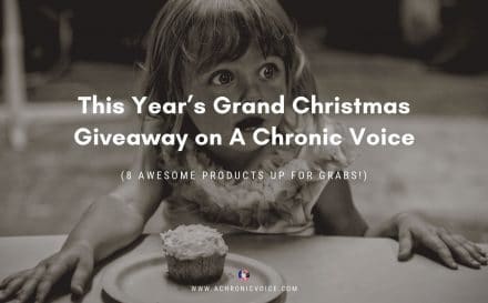 This Year's Grand Christmas Giveaway on A Chronic Voice (8 Awesome Products Up for Grabs!) | A Chronic Voice