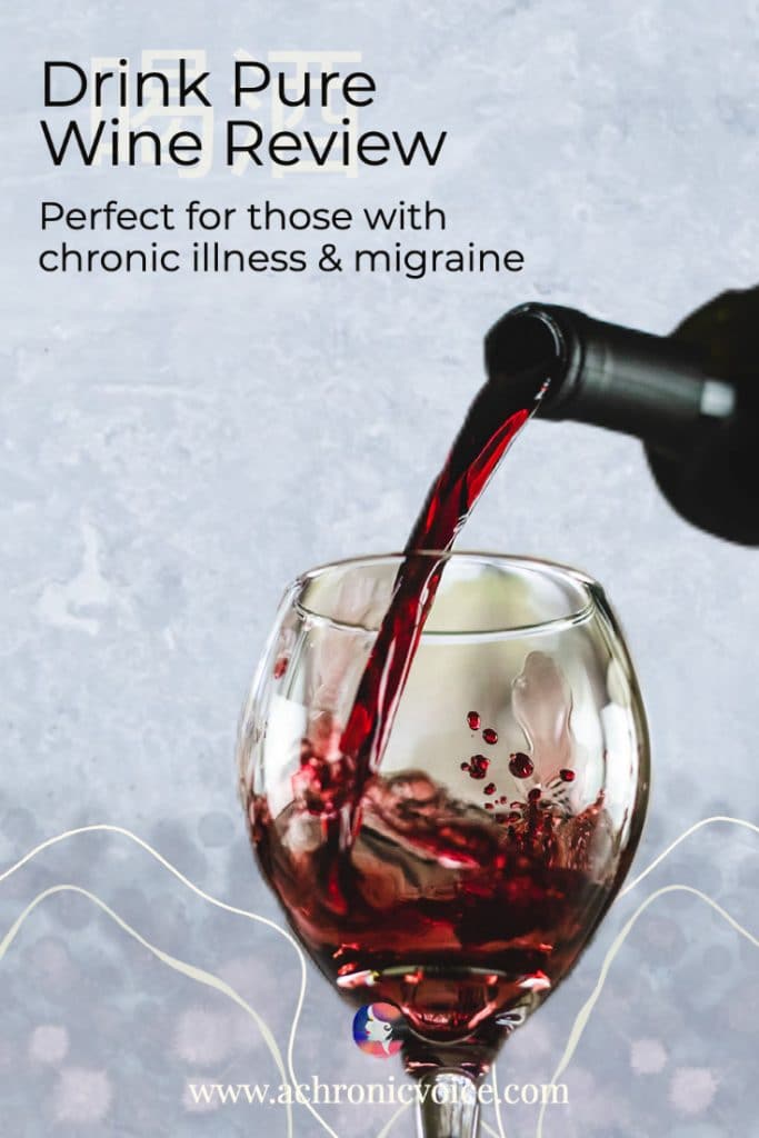 Drink Pure Wine Review (Perfect for those with chronic illness and migraine)