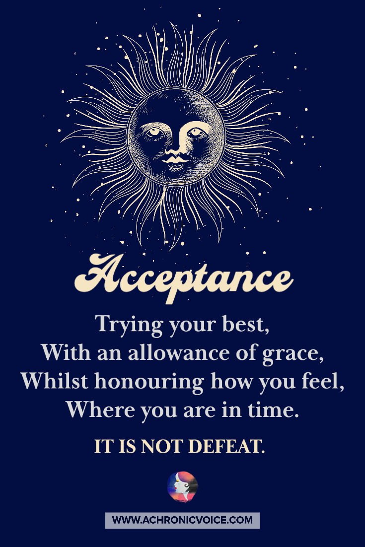 What Acceptance Means to Me Life Lesson