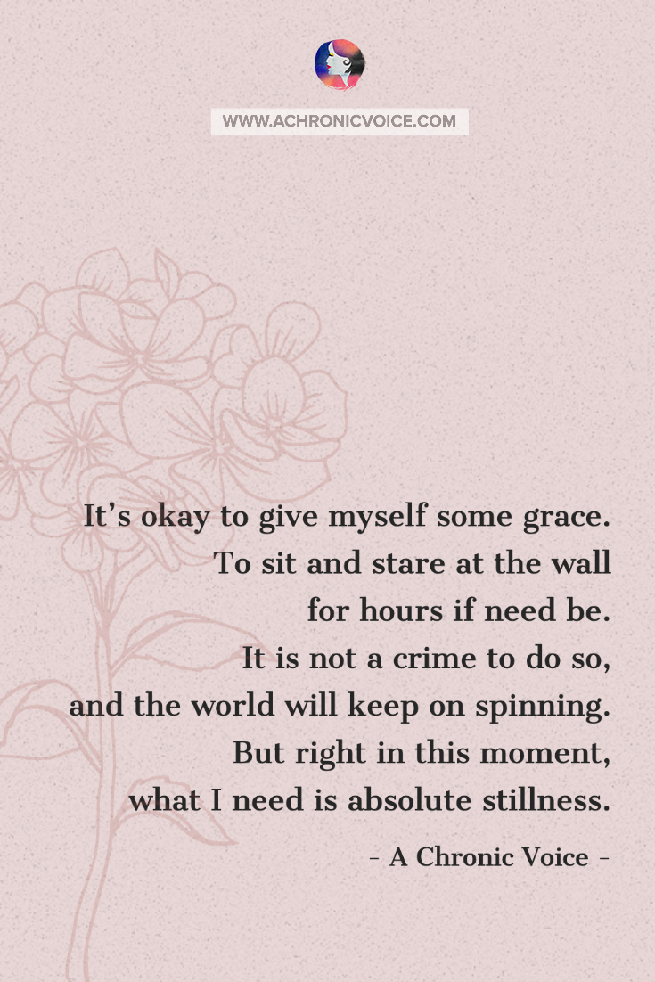 It's Not a Crime to Give Yourself Some Grace Quote