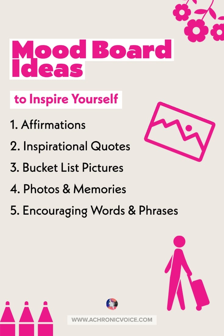 Mood Board Ideas Infographic