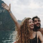 Blisslets: Couple in Boat with Zita Nausea Remedy Wrist Band