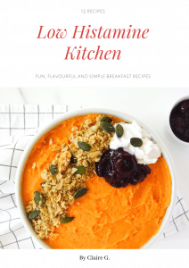 'Low Histamine Kitchen Breakfast Recipes' E-Book by Claire G.