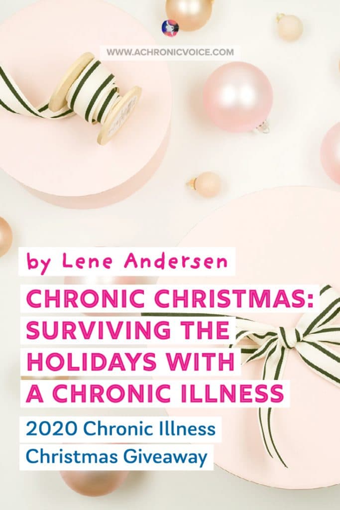 ‘Chronic Christmas: Surviving the Holidays with a Chronic Illness’, is a book all about self-care, both for those with chronic illnesses and their loved ones. The book is filled with wonderful self-care suggestions in the form of an Advent calendar, although the tips can really be kept in mind year round! 3 copies up for grabs in this Christmas Giveaway! #chronicillness #christmas #book