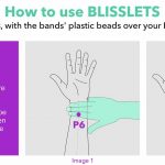 Instructions on How to Use Blisslets to Activate Your Accupressure Point for Nausea Relief