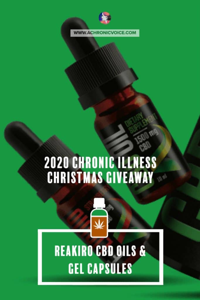 Reakiro is a leading European HACCP/GMP certified manufacturer and supplier of full-spectrum CBD oils, creams and capsules. No harsh chemicals or pesticides are used, they are non-GMO, full spectrum, EU certified seeds and more. They are offering a variety of their CBD products in this Christmas Giveaway! #cbdoil #cbd #painrelief