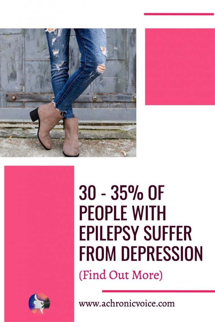 I wrestled with depression for over a year. Research estimates that 30 to 35 percent of people with epilepsy experience depression. Living in constant fear of when the next seizure would strike, and stressed about what my future might look like.