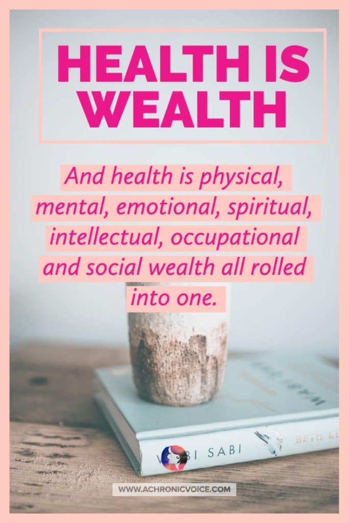 Health is Wealth Quote