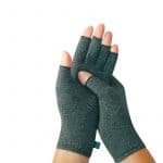 Grace & Able Compression Gloves in Heather Gray