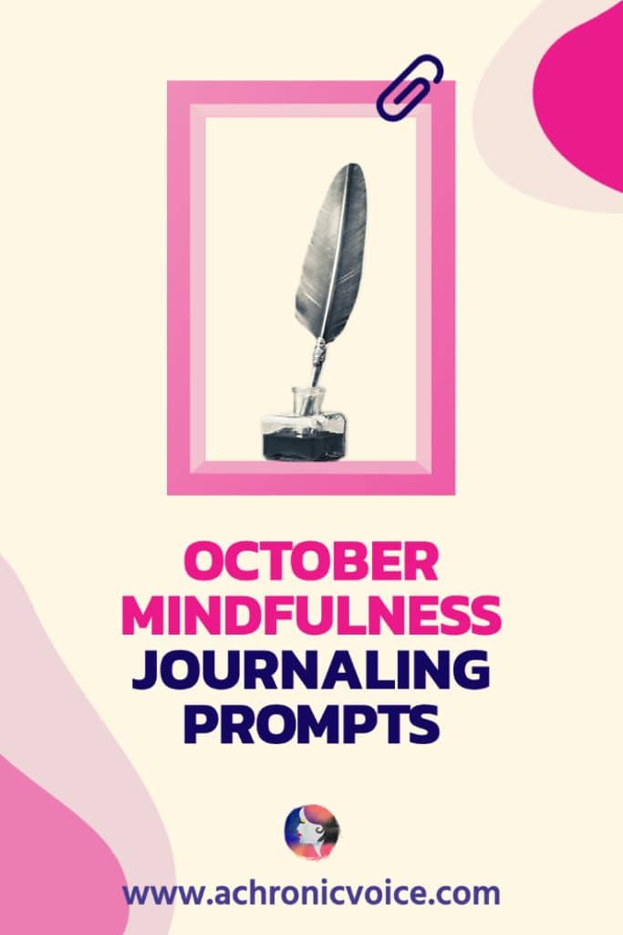 October Mindfulness Journaling Prompts