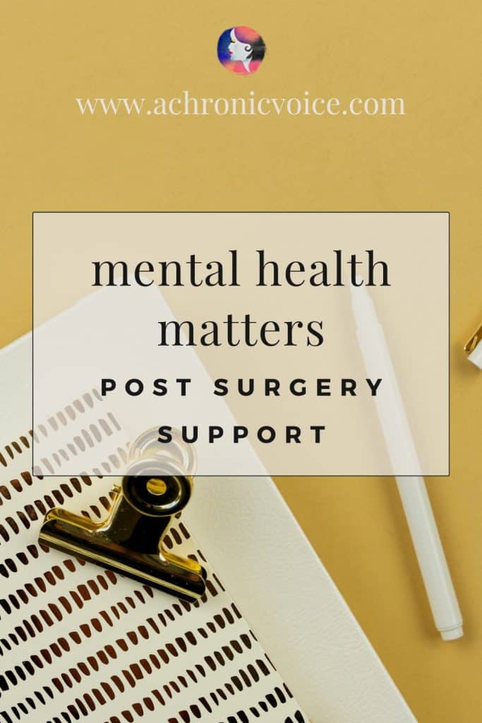 Mental Health Matters - Post Surgery Support